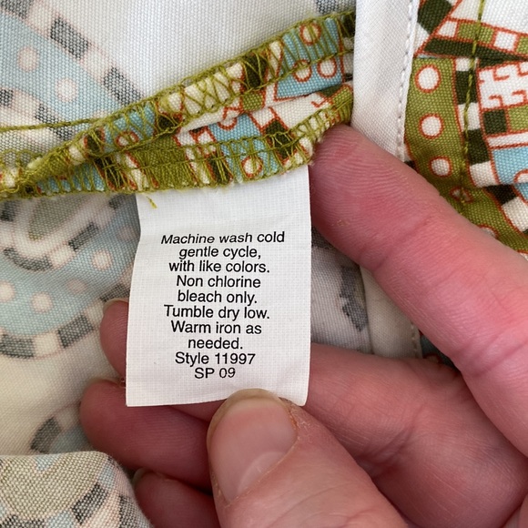 J Crew Paisley Cotton Skirt - Picture 5 of 5